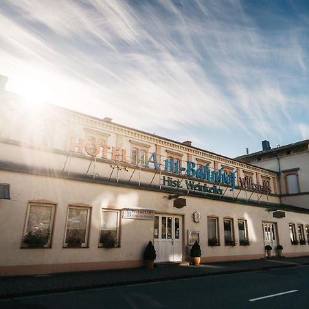 Hotel Am Bahnhof Weilburg Exterior foto