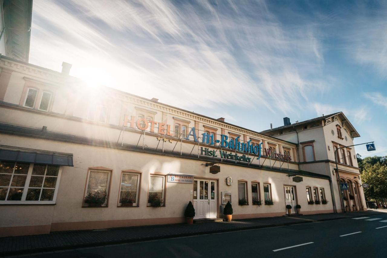 Hotel Am Bahnhof Weilburg Exterior foto